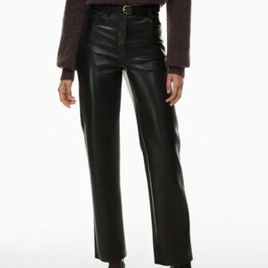 Aritzia Melina leather pants